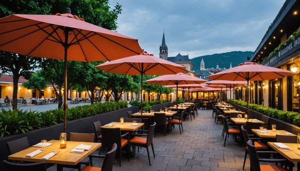 Le parasol terrasse restaurant : un atout pour votre été
