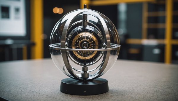 Gyroscope sphérique anti-stress : un voyage dans l'ingénierie