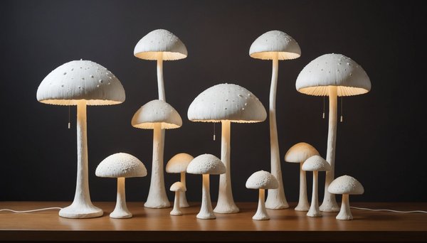 Découvrez les lampes champignon blanches pour un style unique